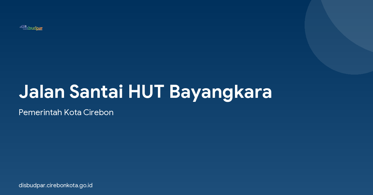Jalan Santai HUT Bayangkara