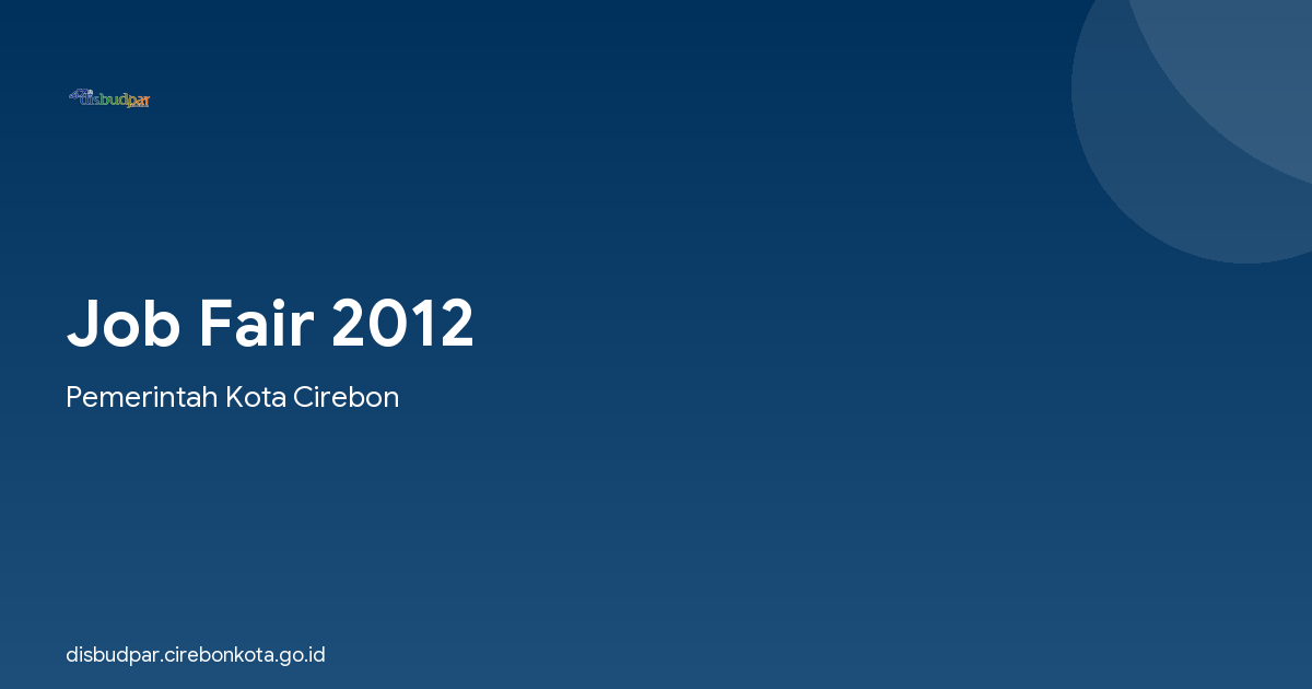 Job Fair 2012