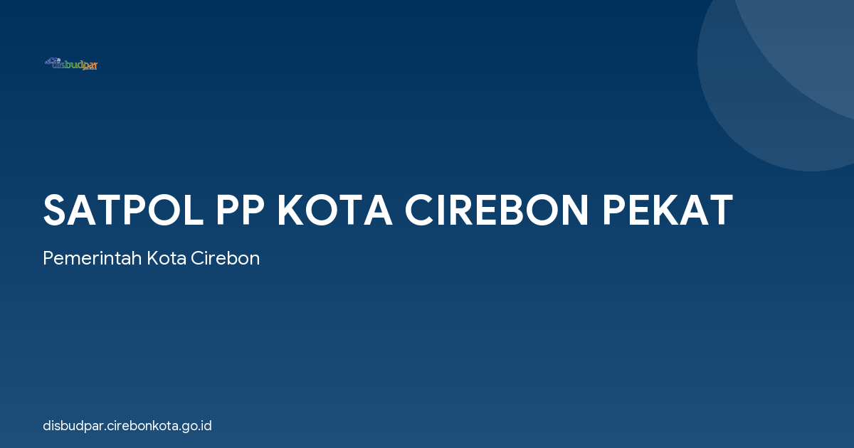 SATPOL PP KOTA CIREBON PEKAT