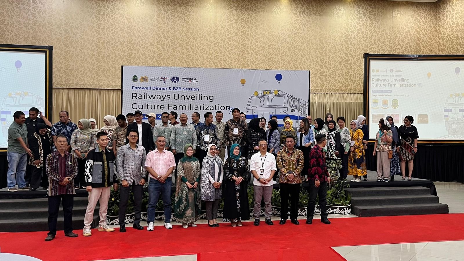 "Railways Unveiling Culture": Farewell Dinner dan Sesi B2B Sukses Tutup Familiarization Trip Cirebon-Kuningan