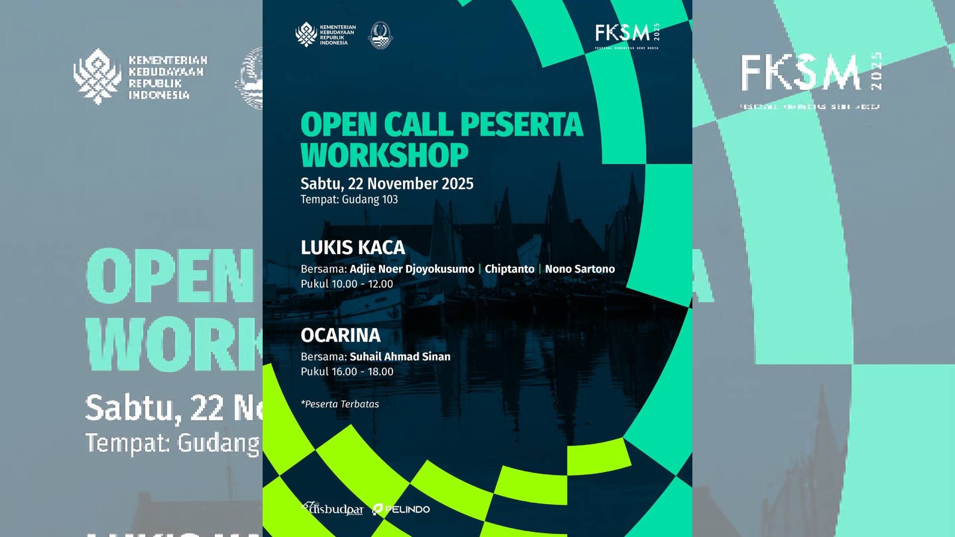 Lokakarya Seni Media di Festival Komunitas Seni Media 2025 Cirebon