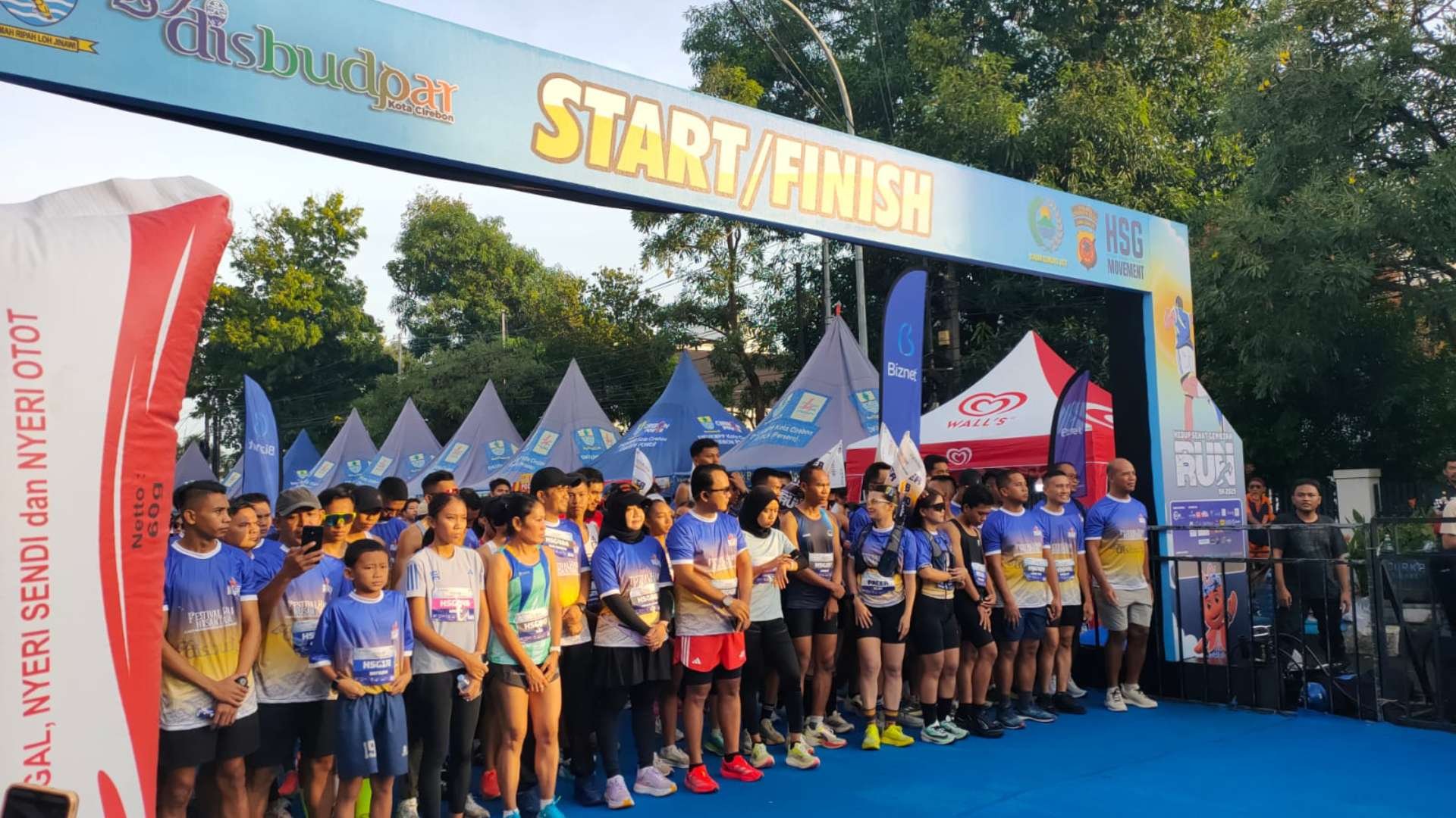 HSG Run 5K 2025 Warnai Festival Hari Nusantara di Cirebon